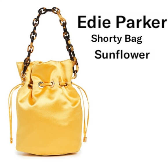 Designer 🌻Edie Parker Shorty Bag in Sunflower 🌻 - Picture 8 of 16
